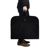 BAGSMARTLightweight Black Nylon Suit Bag Business Dress Garment Bags With Hanger Clamp Waterproof Suit Bag Men's Suit Travel Bag