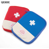 Free shipping portable travel bag medical kits first aid kits drugs classified admission package sorting debris open zipper drug