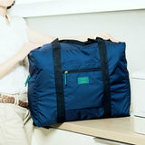 Generic Fashion WaterProof Folding Travel Bag Unisex Large Capacity Nylon Trolley Complete Package Travel Totes Handbags