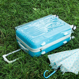 Transparent PVC Rainy Day With Proof D 'Water Protective Carry Case Luggage Trolley Bag Travel Accessories Dust Cover 20-30Inch