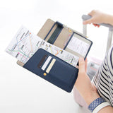 Xiniu Women Travel Passport Holder Wallet card holder Purse ID Card Organizer Case #XTJ