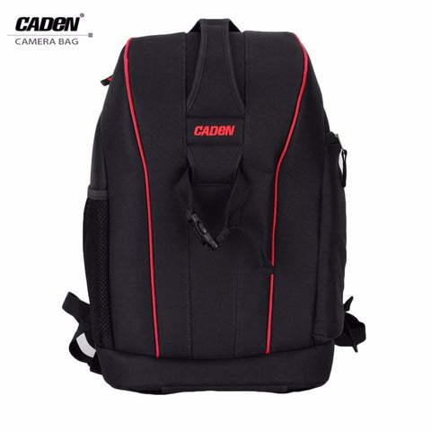 Caden Waterproof DSLR Digital Camera Bag Case Shockproof Photography Padded Large Capacity Travel Backpack for Canon Nikon