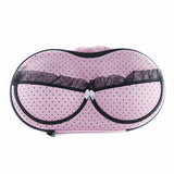 Ladies Fashion Travel Portable EVA Underwear Bra Storage Case